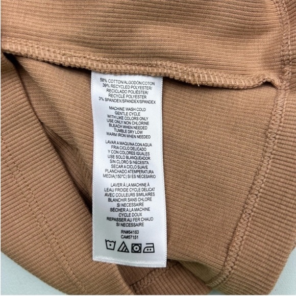 NWT Calvin Klein Jeans One-Shoulder Turtleneck Top - Picture 5 of 10